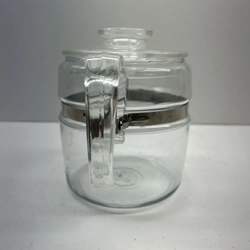 Pyrex #7756B Stove Top 6-Cup Coffeepot Percolator Made in‎ USA ~ ‼️Read DESC‼️